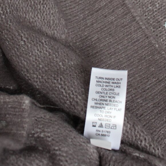 Maurices Women's Gray Sparkle Metallic Star Knit Pullover Sweater - Medium, NWT - Picture 8 of 8